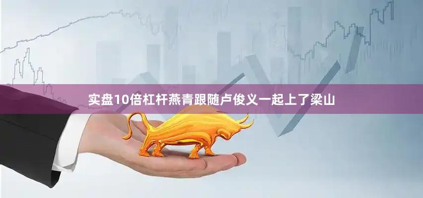 实盘10倍杠杆燕青跟随卢俊义一起上了梁山